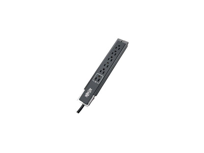 TRIPP LITE TLP606SSTELB 6 Feet 6 Outlets 1440 Joules Surge Protector