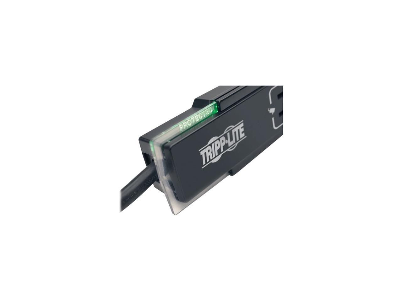 TRIPP LITE TLP606SSTELB 6 Feet 6 Outlets 1440 Joules Surge Protector