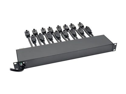 TRIPP LITE PS1916D1U 16 Outlets Power Strip 100V AC; 110V AC; 115V AC; 120V AC; 127V AC Input Voltage 15 Feet Cord Length