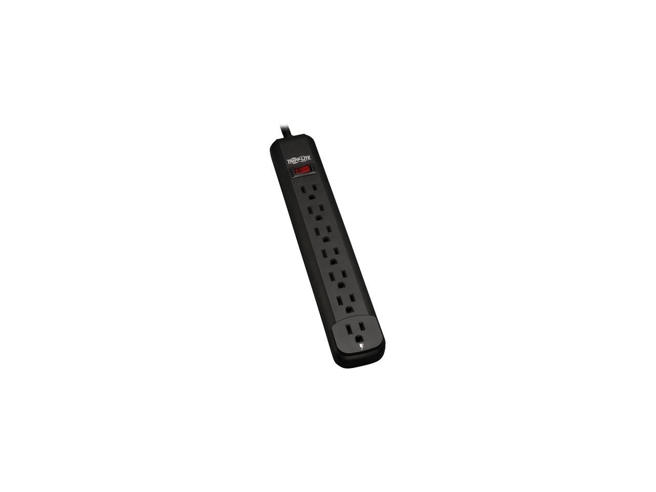 Tripp Lite 7-Outlet Power Strip, 25 ft. Cord, Black Housing (PS725B)