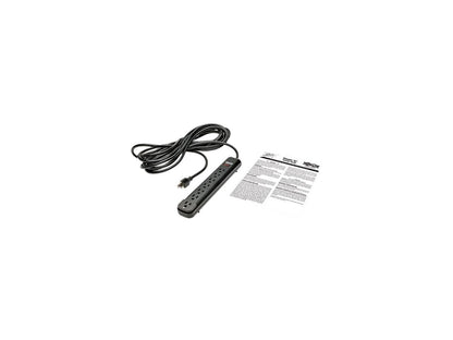 Tripp Lite 7-Outlet Power Strip, 25 ft. Cord, Black Housing (PS725B)