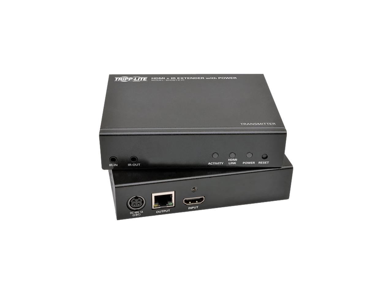 Tripp Lite BHDBT-K-PI HDBaseT Class B (HDBaseT-Lite) HDMI over Cat5e/6/6a Extender Kit w/Power & IR Control