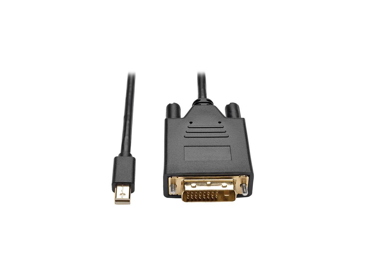 Tripp Lite Mini DisplayPort 1.2 to DVI Active Adapter Cable, Mini DP to DVI (M/M), 1920 x 1080/1080p, 3 ft. (P586-003-DVI-V2)