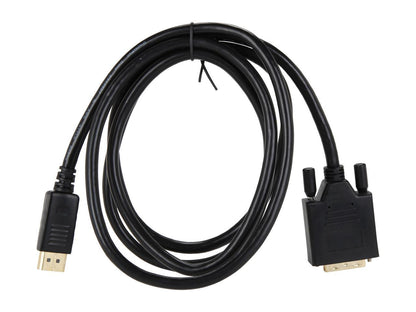 Tripp Lite P581-006-V2 6 ft. Black DisplayPort 1.2 to DVI Active Adapter M/M 1920 x 1200 1080p