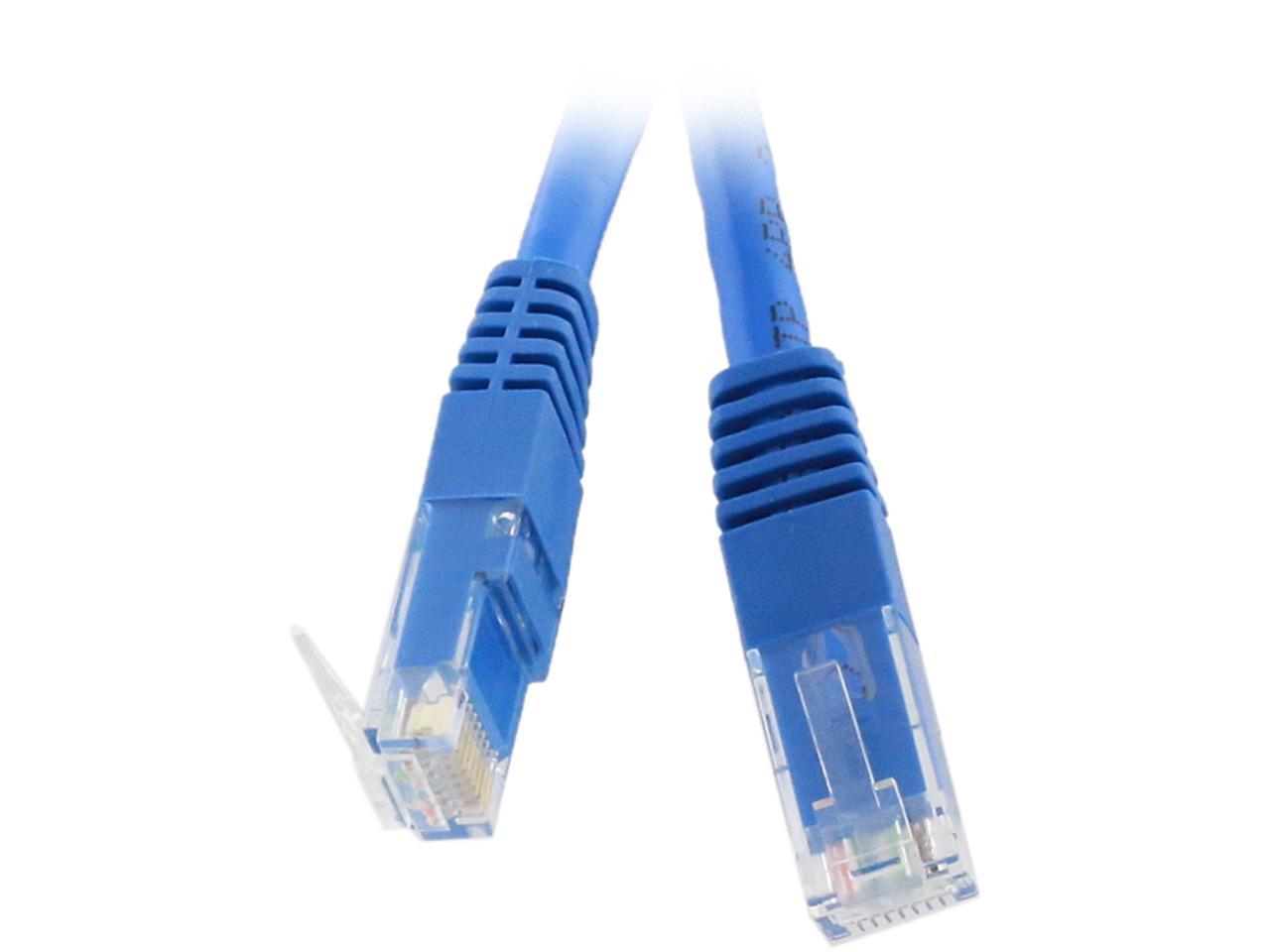 Tripp Lite Cat6 Gigabit Molded Patch Cable, 15 ft. RJ45 (M/M), 550MHz 24 AWG Blue 15' (N200-015-BL)