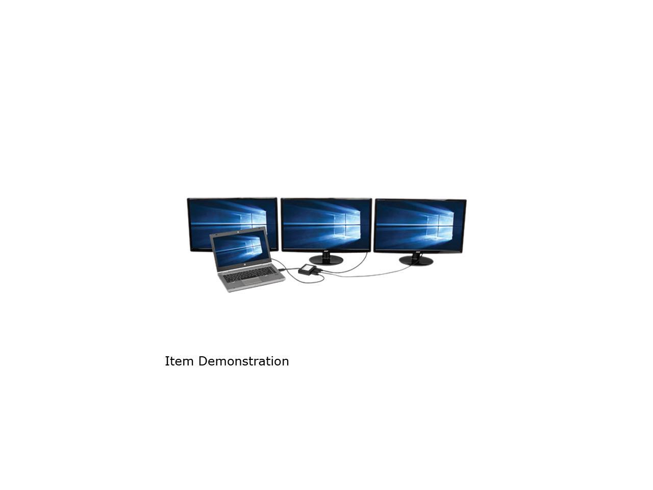 Tripp Lite B156-003-V2 3-Port DisplayPort 1.2 Multi-Stream Transport (MST) Hub, 3840 x 2160 (4K x 2K) UHD