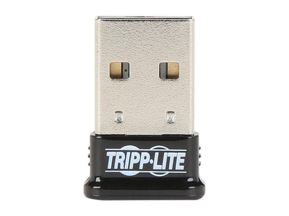Tripp Lite U261-001-BT4 Mini Bluetooth USB Adapter 4.0 Class 1 164ft Range 7 Devices