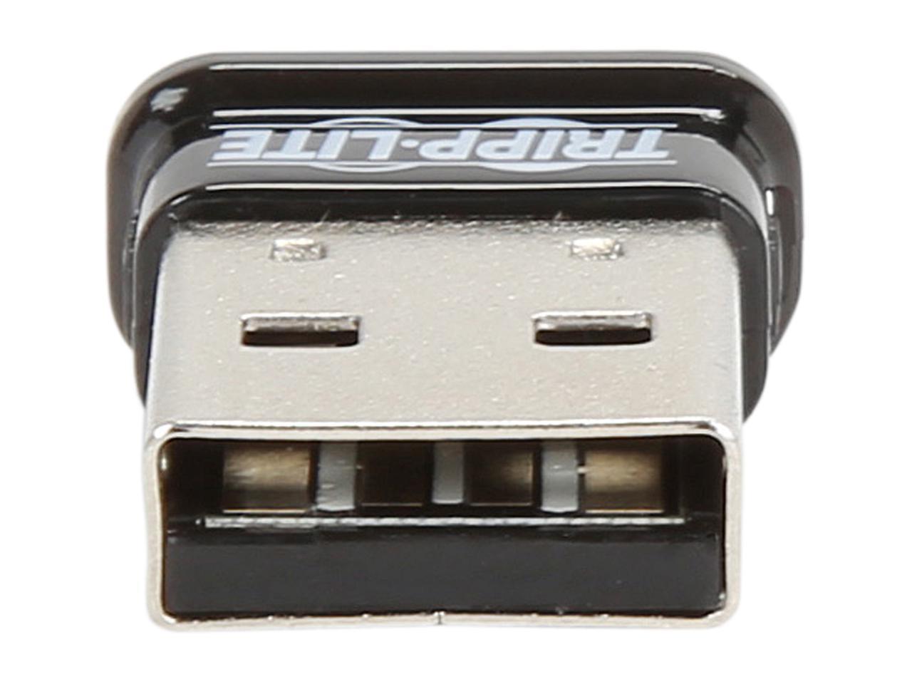 Tripp Lite U261-001-BT4 Mini Bluetooth USB Adapter 4.0 Class 1 164ft Range 7 Devices