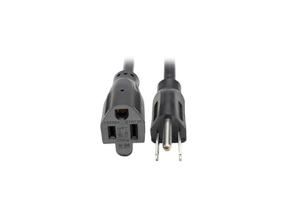 Tripp Lite Standard Power Extension Cord, 13A, 16 AWG (NEMA 5-15P to NEMA 5-15R), 15 ft. (P024-015-13A)