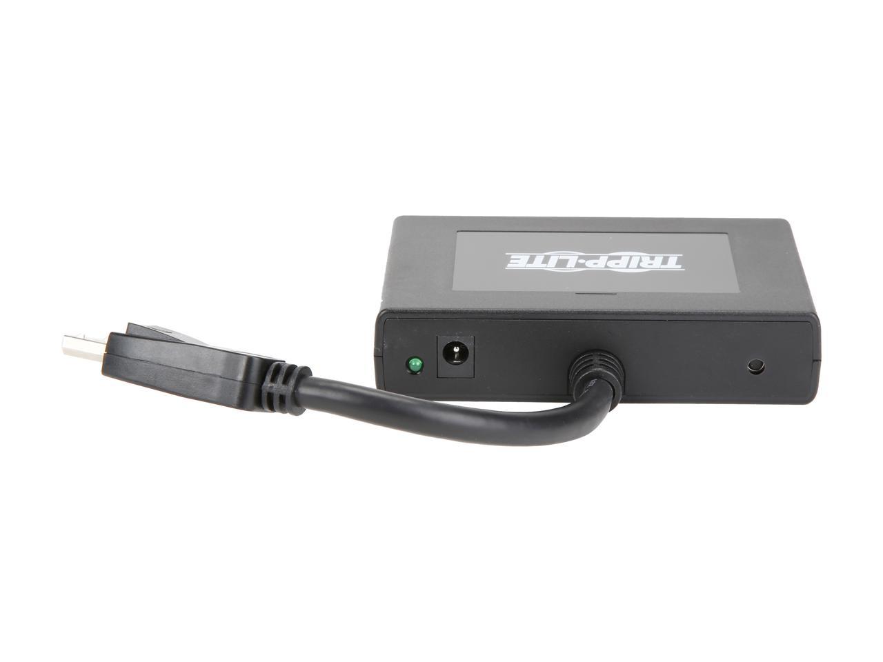 Tripp Lite B156-004-HD-V2 4-Port DisplayPort 1.2 to HDMI Multi-Stream Transport (MST) Hub, 3840 x 2160 (4K x 2K) UHD