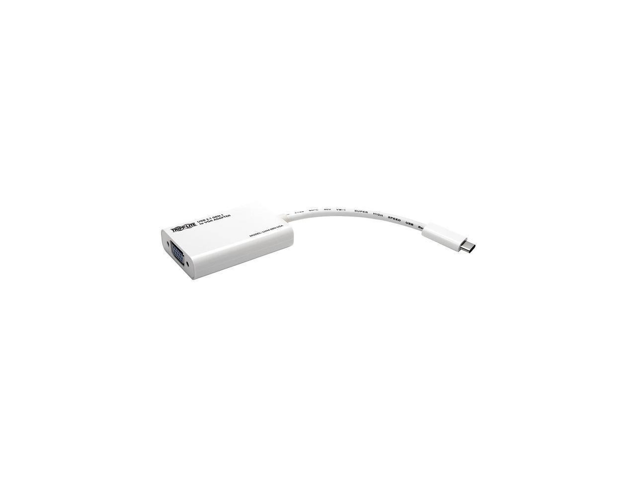 Tripp Lite 3-Port USB-C to USB-A 3x Hub Micro SD & SD/MMC Reader USB 3.1 Hub (U460-003-3AM)