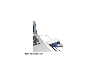 Tripp Lite 2-Port USB-C to USB-A Hub Micro SD & SD/MMC Reader & USB Charging (U460-002-2AM-C)