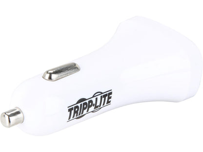 Tripp Lite U280-C02-S2 Dual-Port USB Car Charger for Tablets and Cell Phones, 5V 4.8A (24W)