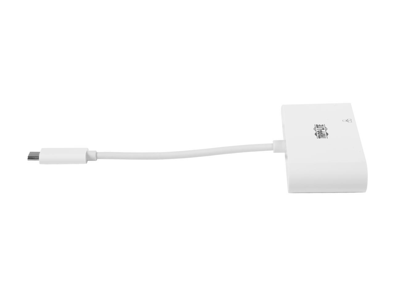 Tripp Lite USB C to VGA Multiport Adapter Converter Hub USB Type C to VGA (U444-06N-VGU-C)