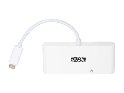 Tripp Lite USB C to DVI Multiport Adapter Converter Hub 6in USB Type C to DVI (U444-06N-DGU-C)