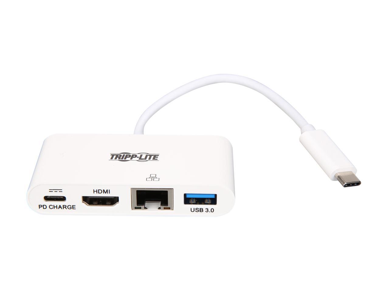 Tripp Lite USB C to HDMI Multiport Adapter Converter Hub USB Type C to HDMI (U444-06N-HGU-C)