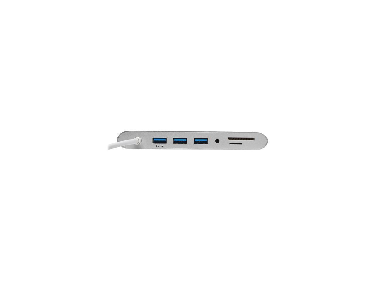Tripp Lite USB 3.1 Gen 1 USB-C Docking Station w/ USB-A, DVI, HDMI, VGA, DP, MDP, Gigabit Ethernet, Mem Card, 3.5 mm & USB-C Charging Port (U442-DOCK1)