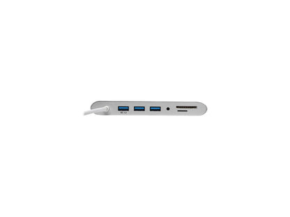 Tripp Lite USB 3.1 Gen 1 USB-C Docking Station w/ USB-A, DVI, HDMI, VGA, DP, MDP, Gigabit Ethernet, Mem Card, 3.5 mm & USB-C Charging Port (U442-DOCK1)