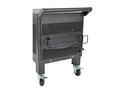Tripp Lite Charging Station Mobile Cart Conversion Kit with Handle, Casters & Power Cord Manager (CSHANDLEKIT2)