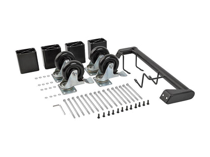 Tripp Lite Charging Station Mobile Cart Conversion Kit with Handle, Casters & Power Cord Manager (CSHANDLEKIT2)