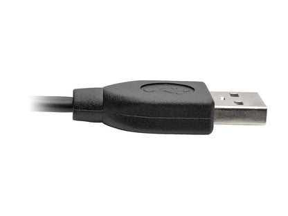 Tripp Lite 1-Port USB 2.0 Hi-Speed Desktop Extension Cable (M/F), USB Type-A, 5 ft. (U024-005-DSK1)