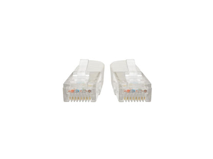 Tripp Lite 15ft Cat6 Gigabit Molded Patch Cable RJ45 M/M 550MHz 24AWG White
