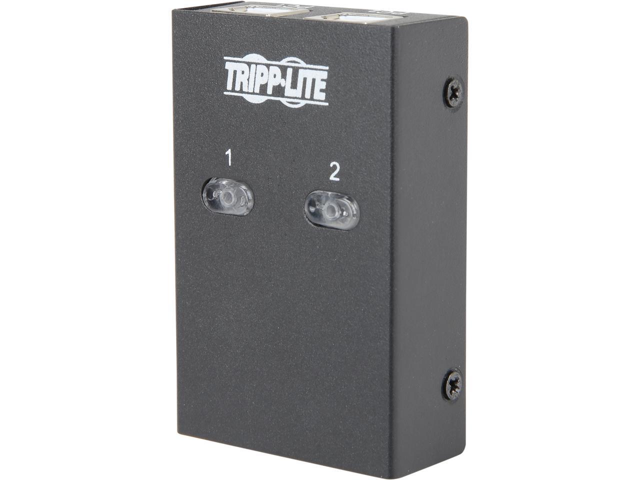 Tripp Lite 2-Port USB Hi-Speed Sharing Switch for Printer/ Scanner /Other