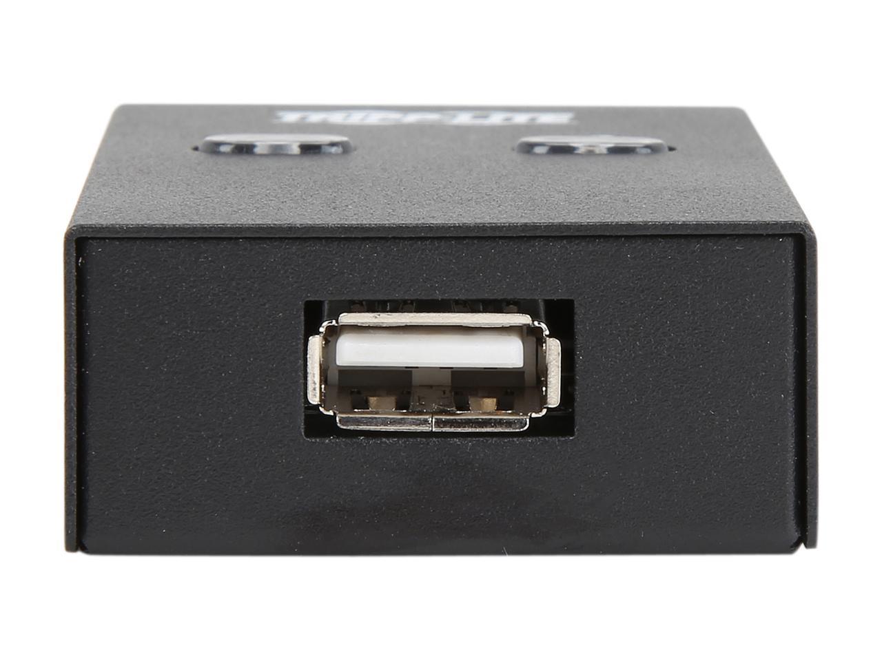 Tripp Lite 2-Port USB Hi-Speed Sharing Switch for Printer/ Scanner /Other