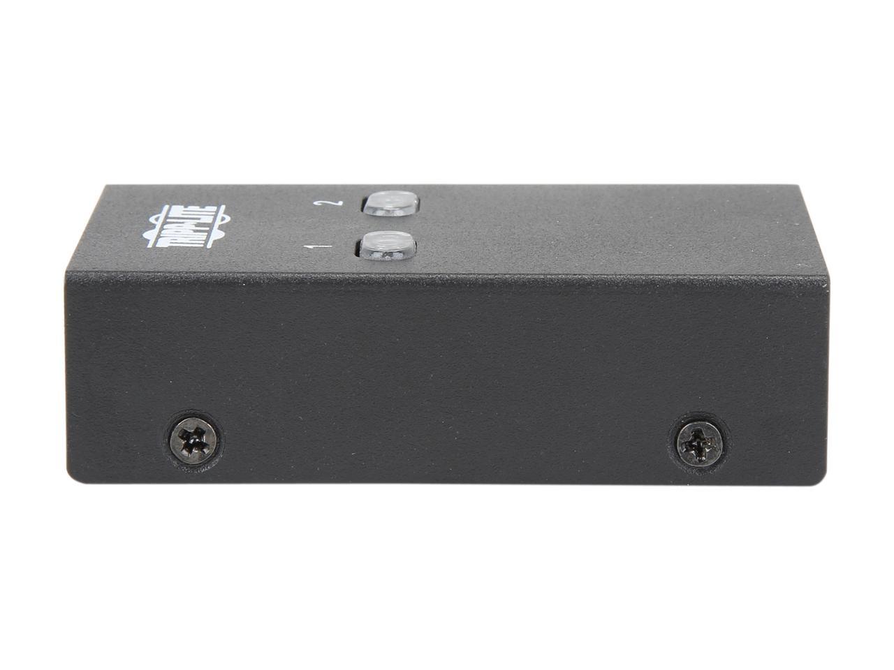 Tripp Lite 2-Port USB Hi-Speed Sharing Switch for Printer/ Scanner /Other