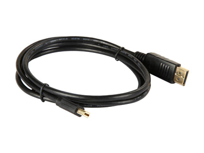Tripp Lite Mini DisplayPort to DisplayPort 1.2 Adapter Cable 4K @ 60Hz 6 ft. (P583-006-BK)