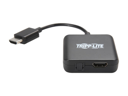 Tripp Lite P130-06N-AUDIO UHD 4K x 2K @ 30 Hz HDMI Audio De-Embedder/Extractor with Built-In HDMI Cable