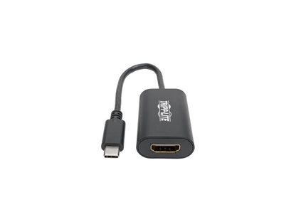 Tripp Lite U444-06N-HD4K6B USB-C to HDMI 4K External Video Adapter (M/F), Thunderbolt 3 Compatible, 4K x 2K (4096 x 2160) @ 60 Hz, 6 in.