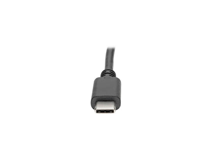 Tripp Lite U444-06N-HD4K6B USB-C to HDMI 4K External Video Adapter (M/F), Thunderbolt 3 Compatible, 4K x 2K (4096 x 2160) @ 60 Hz, 6 in.