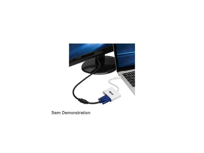 Tripp Lite USB C to HDMI / VGA Multiport Adapter Converter 4K, USB Type C (U444-06N-HV4K)