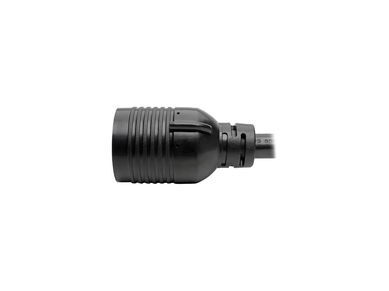 Tripp Lite L6-30P to L6-30R Heavy-Duty Extension Cord - 30A, 250V, 10 AWG, 14 ft., Black (P041-014)