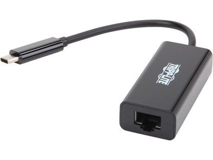 Tripp Lite USB C to Gigabit Ethernet Adapter USB Type C to Gbe 10/100/1000 (U436-06N-GB)