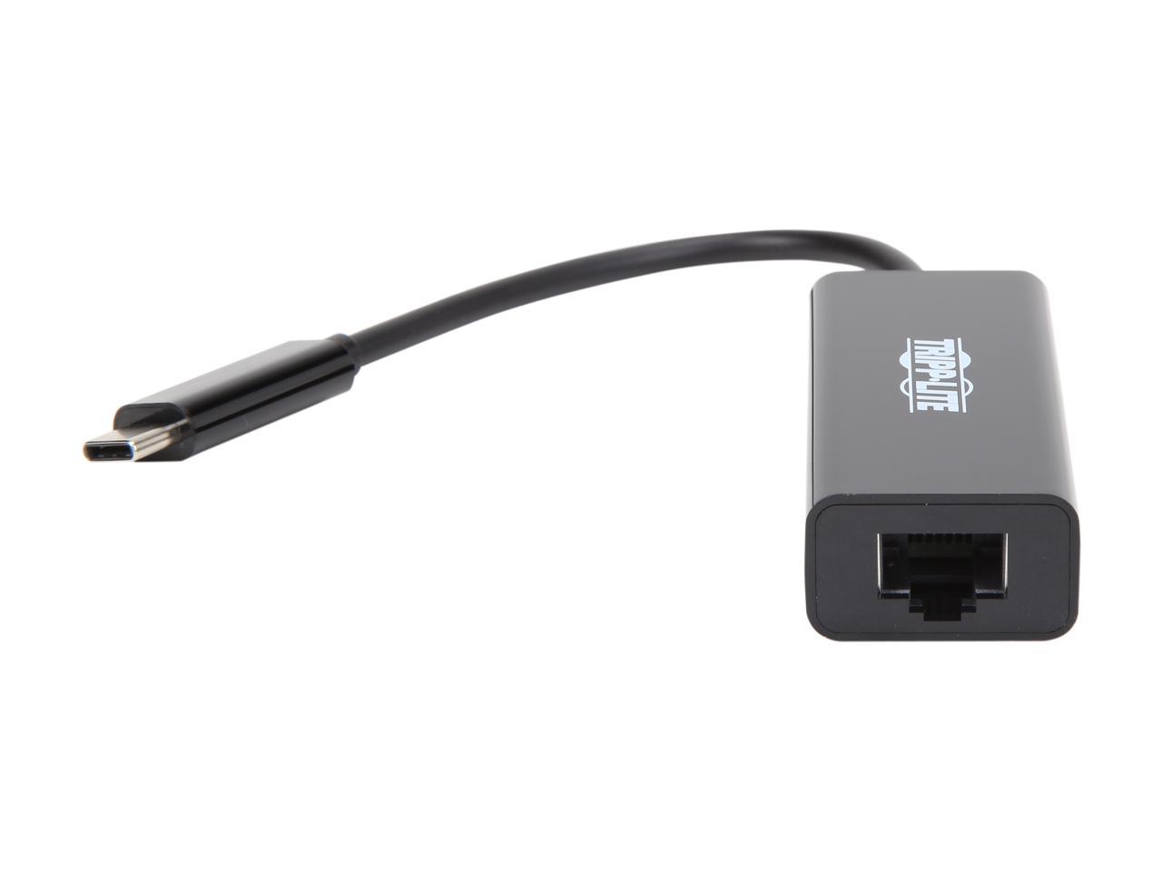 Tripp Lite USB C to Gigabit Ethernet Adapter USB Type C to Gbe 10/100/1000 (U436-06N-GB)