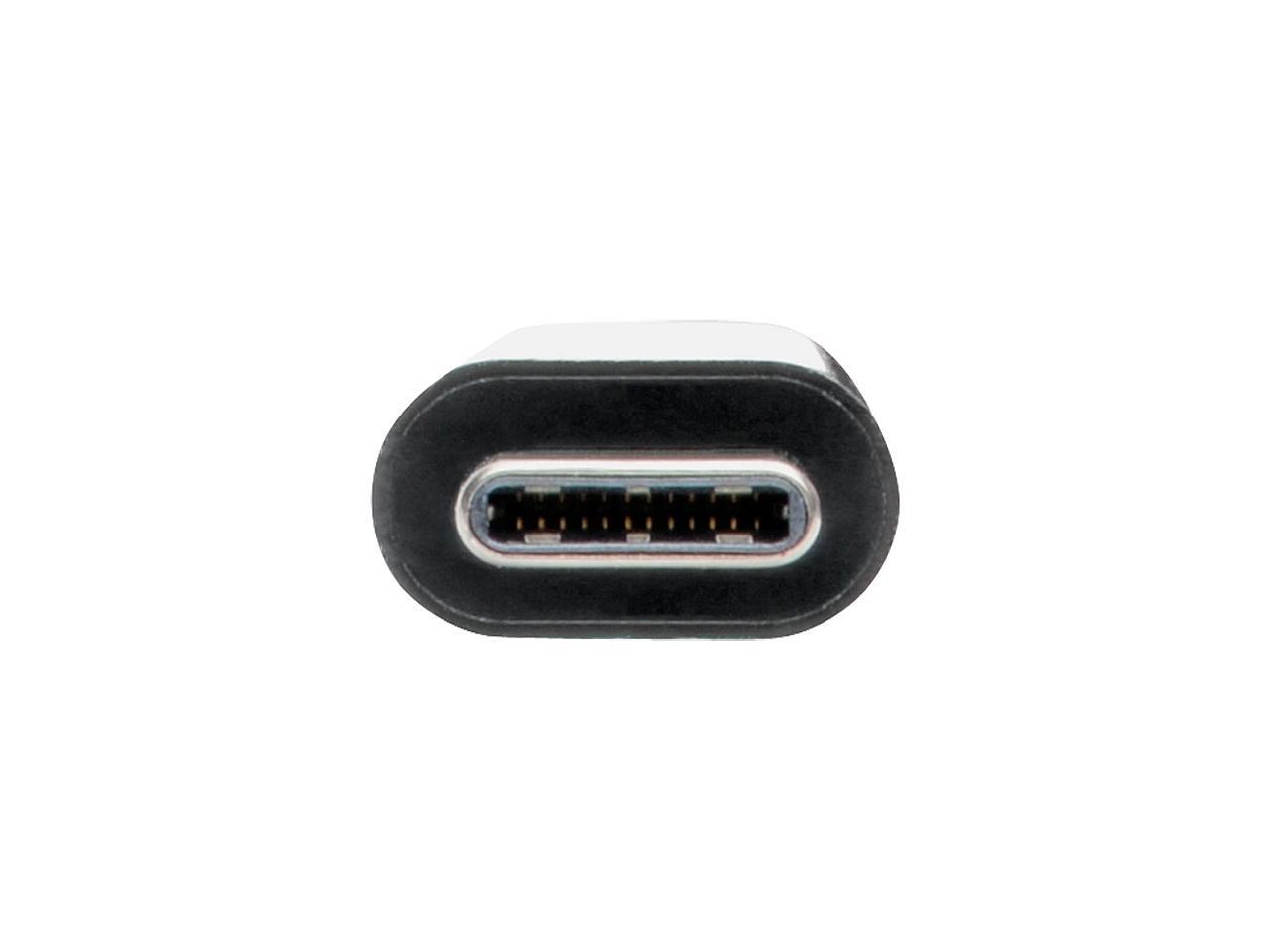 Tripp Lite USB C Docking Station 4k USB Hub HDMI VGA mDP Gbe Charging Black (U442-DOCK1-B)