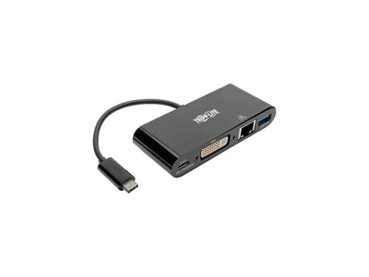 Tripp Lite USB C to DVI Multiport Adapter Converter Dock USB Type C to DVI (U444-06N-DGUB-C)