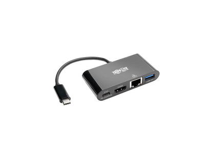 Tripp Lite USB C to HDMI Multiport Adapter Dock USB Type C to HDMI Black (U444-06N-HGUB-C)