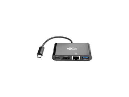 Tripp Lite USB C to HDMI Multiport Adapter Dock USB Type C to HDMI Black (U444-06N-HGUB-C)