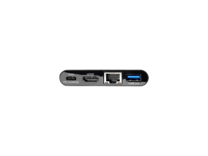 Tripp Lite USB C to HDMI Multiport Adapter Dock USB Type C to HDMI Black (U444-06N-HGUB-C)