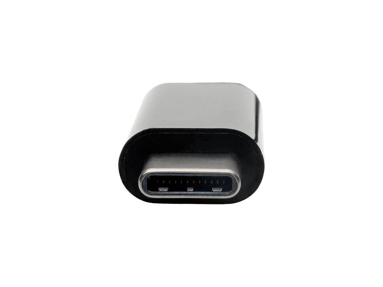 Tripp Lite USB C to DVI Adapter Converter 1080P M/F Black USB Type C to DVI (U444-06N-DVIBAM)