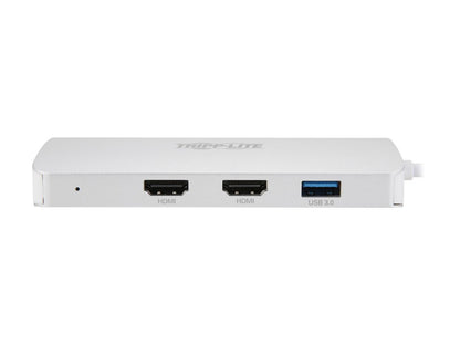Tripp Lite USB C Docking Station w/USB Hub, 2x HDMI, VGA, PD Charging 1080p (U442-DOCK12-S)