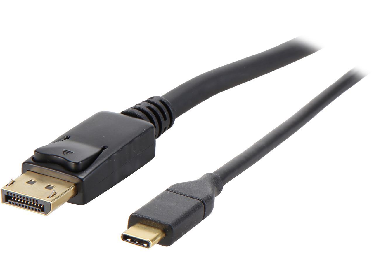Tripp Lite USB C to DisplayPort 4k Adapter Cable USB Type C to DP M/M 6ft (U444-006-DP)