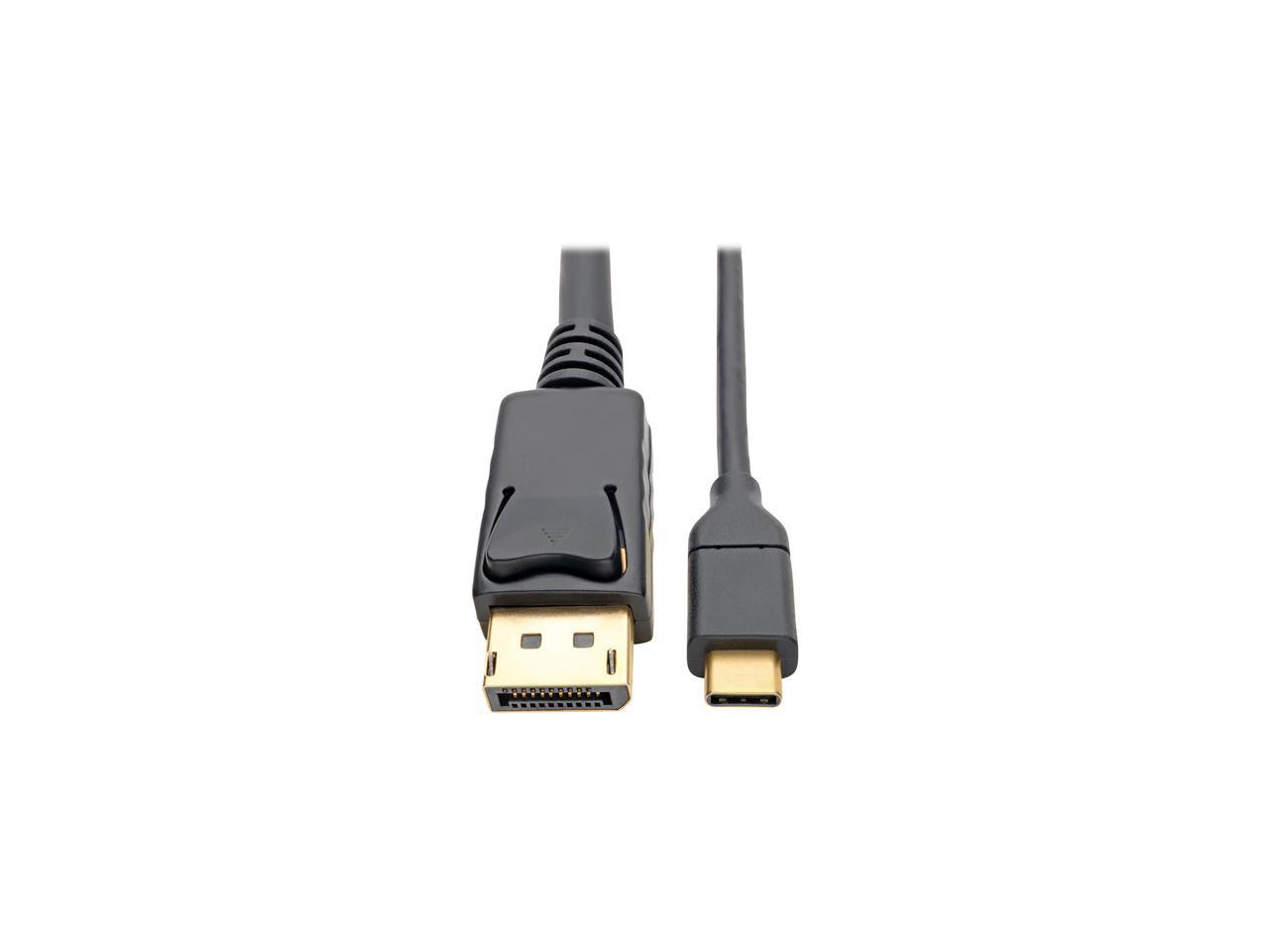 Tripp Lite USB C to DisplayPort 4k Adapter Cable USB Type C to DP M/M 3ft (U444-003-DP)