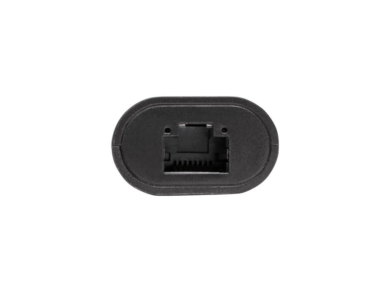 Tripp Lite USB C Multiport Hub Adapter w/ 3 USB-A, Gbe Black USB Type C (U460-003-3A1GB)