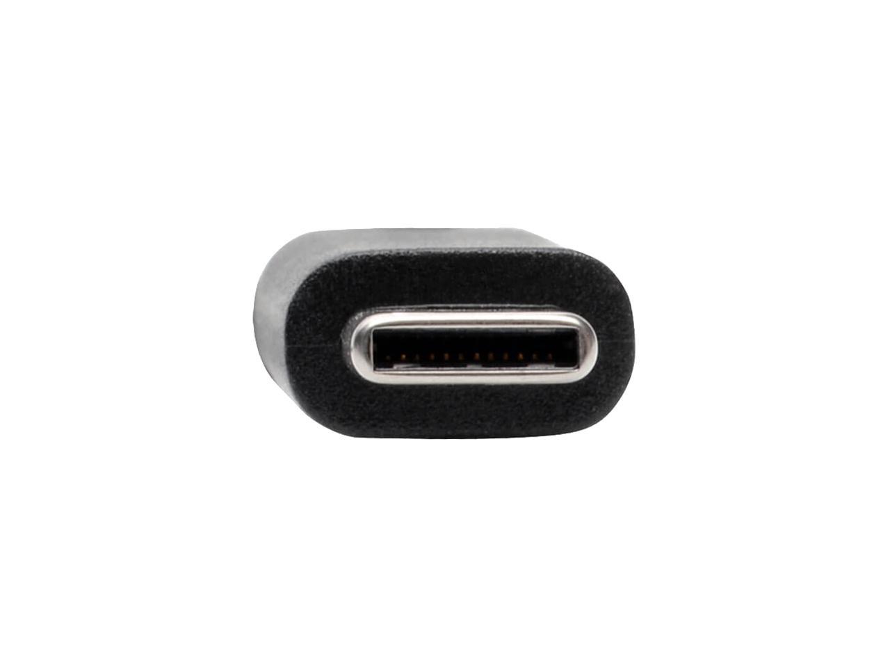 Tripp Lite USB C Multiport Hub Adapter w/ 3 USB-A, Gbe Black USB Type C (U460-003-3A1GB)
