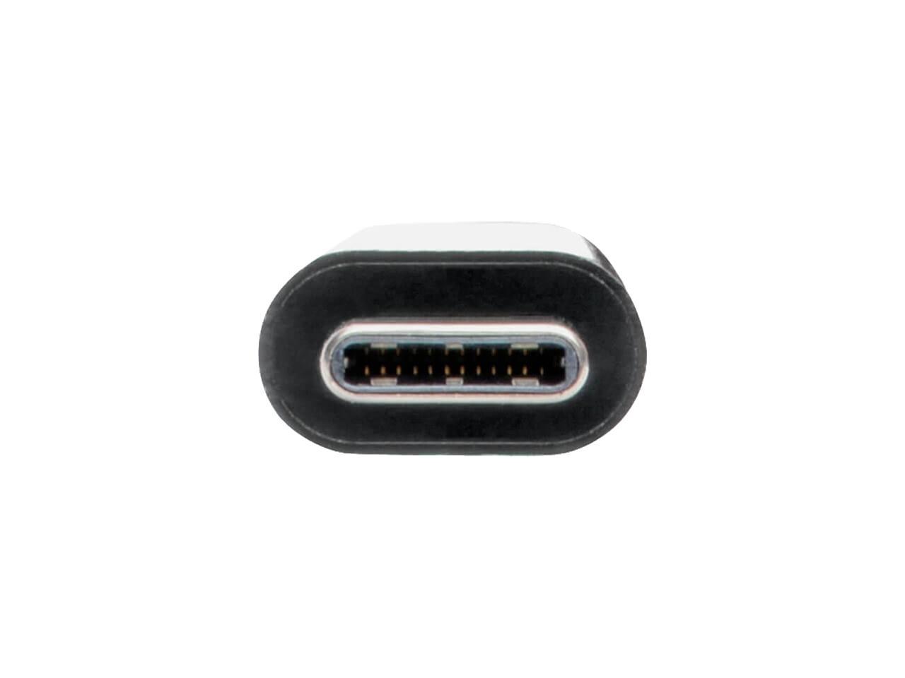 Tripp Lite USB C Multiport Adapter HDMI / DVI / VGA 4Kx2K USB Type C Black (U444-06N-HDV4KB)