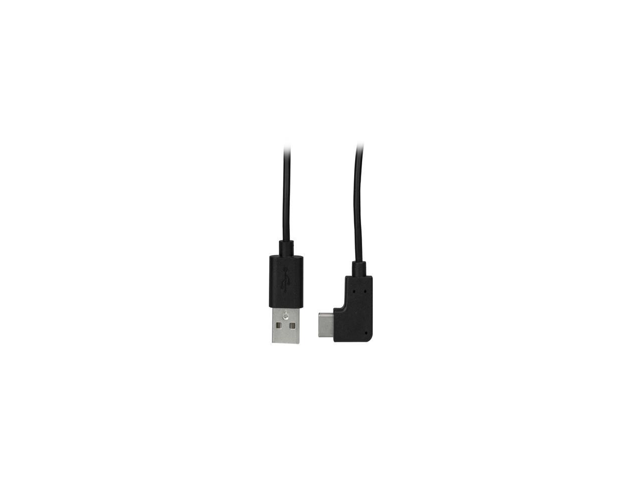 StarTech USB2AC1MR StarTech.com USB to USB C Cable - 1m / 3 ft - Right Angle USB Cable - USB A to USB C Cable - USB 2.0 Cable - USB Type C Cable